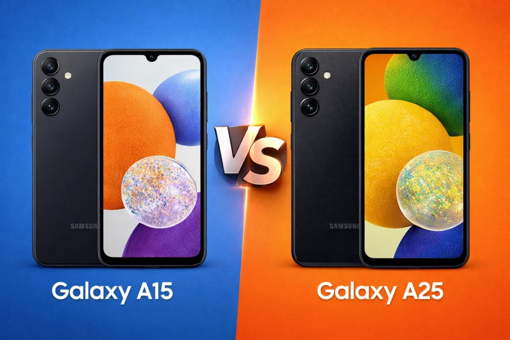 Galaxy A15 vs Galaxy A25