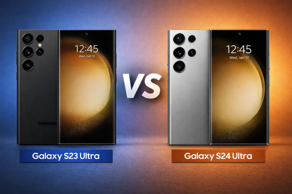 Samsung Galaxy S23 Ultra vs Galaxy S24 Ultra