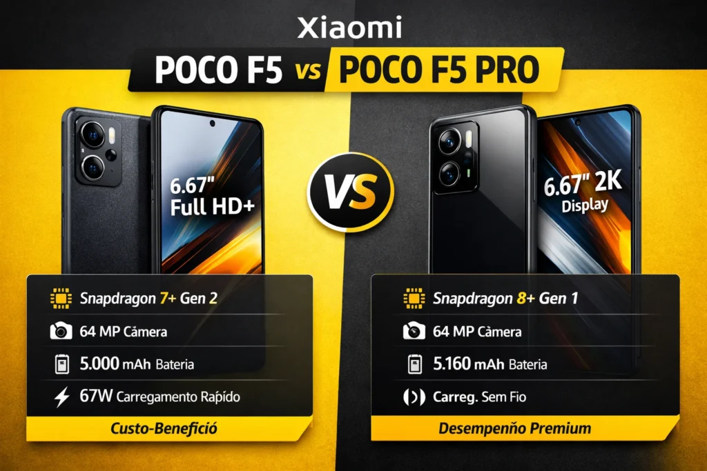 Xiaomi Poco F5 vs Poco f5 Pro