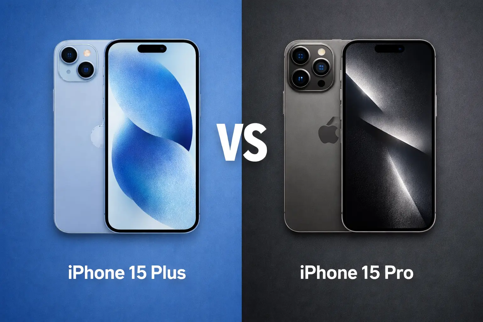 iPhone 15 Plus vs iPhone 15 Pro
